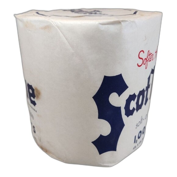 Scot Tissue Vintage Toilet Paper Unopened New In Package-Scotissue - Picture 2 of 7